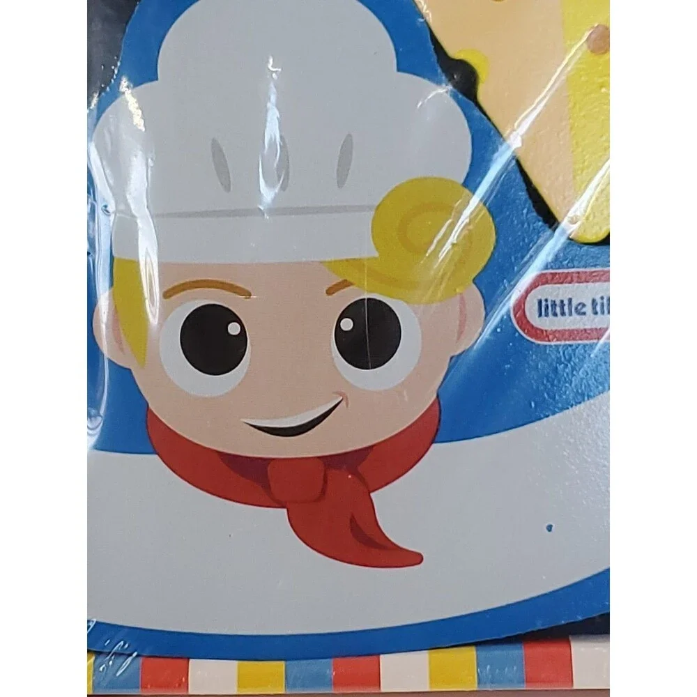 Little Tikes Stack & Balance Wood Chef‎ Set (8 Pieces) (2+years) Brand New Toy
